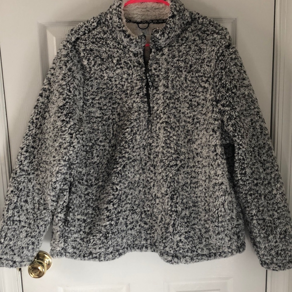 Sherpa 1/4 zip Sweatshirt